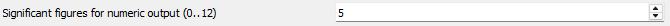 numeric value